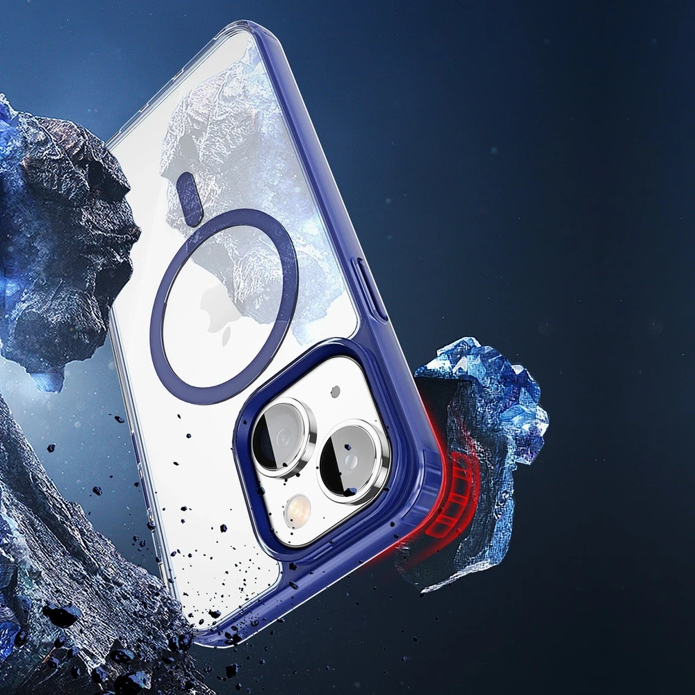 Dux Ducis Clin2 dėklas skirtas iPhone 14 Plus, mėlynas