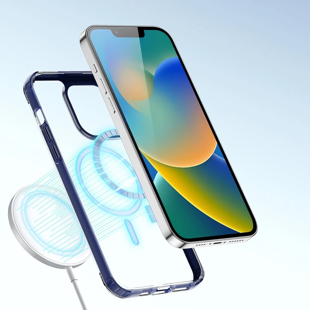Dux Ducis Clin2 dėklas skirtas iPhone 14 Plus, mėlynas