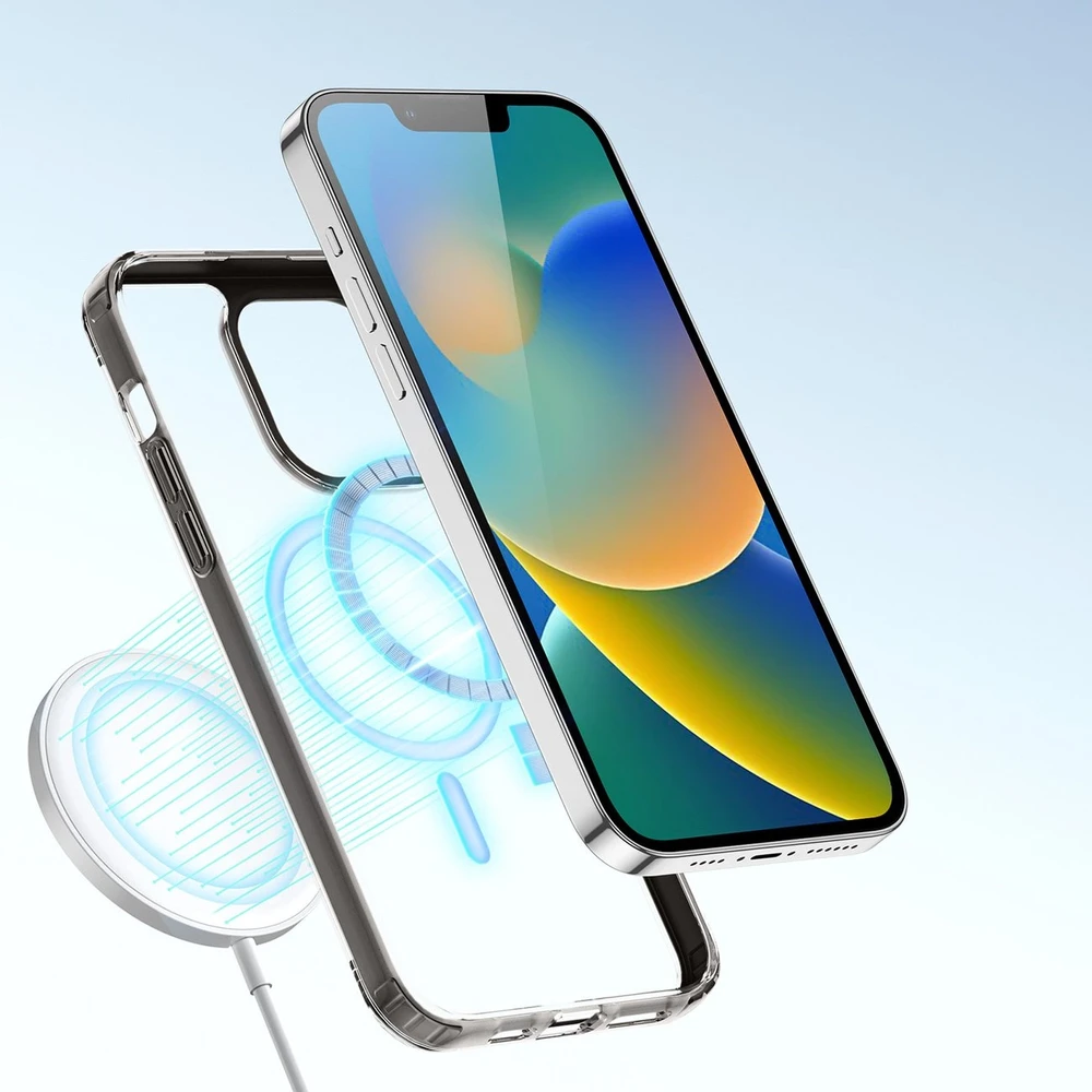 Dux Ducis Clin2 dėklas skirtas iPhone 14 Plus, pilkas