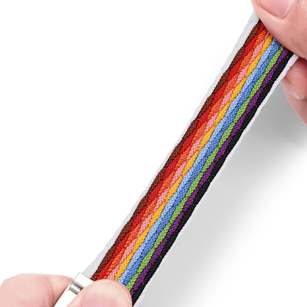 Dux Ducis dirželis (Mixture II Version) Apple Watch SE dirželis, 9, 8, 7, 6, 5, 4, 3, 2, 1 (41, 40, 38 mm) pintas dirželis, šviesių juostelių apyrankė