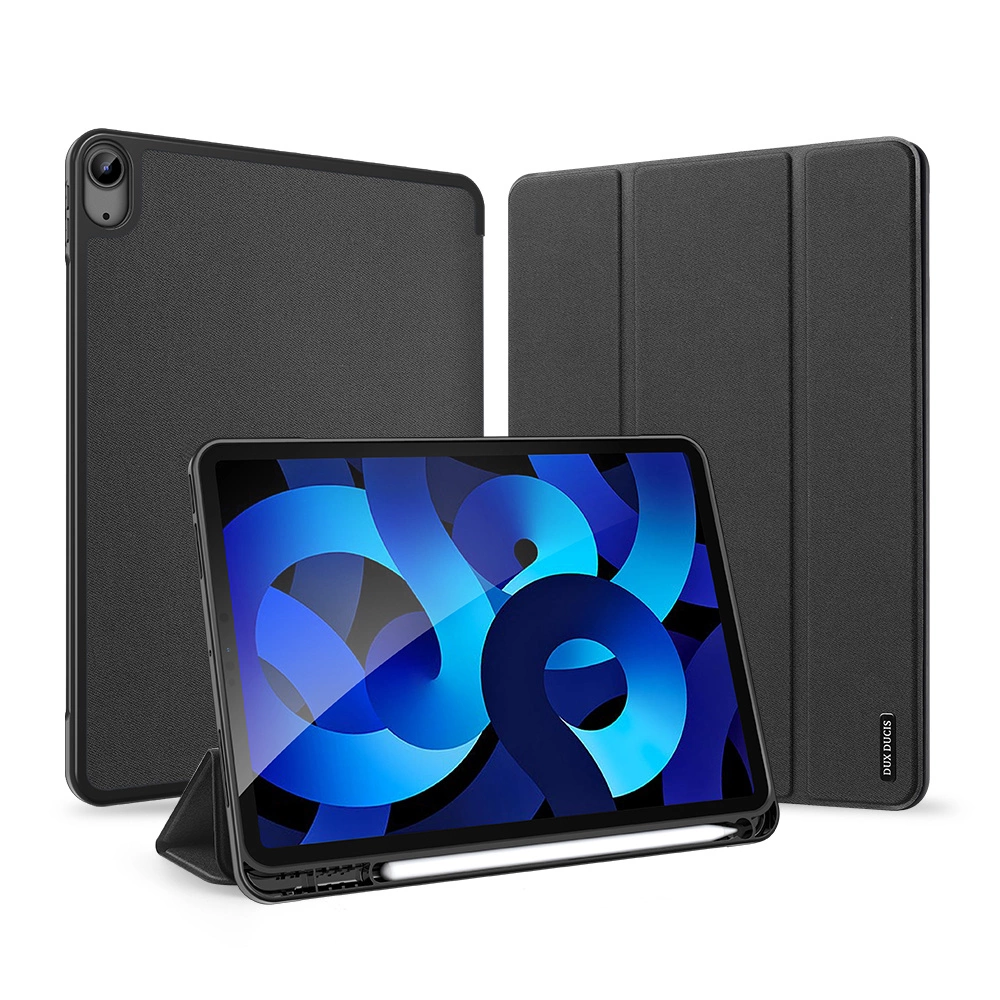 Dėklas Dux Ducis Domo Apple iPad Air 4/5/6/7/M4 2020/2022/2024/2025/2026 10.9/11 juodas