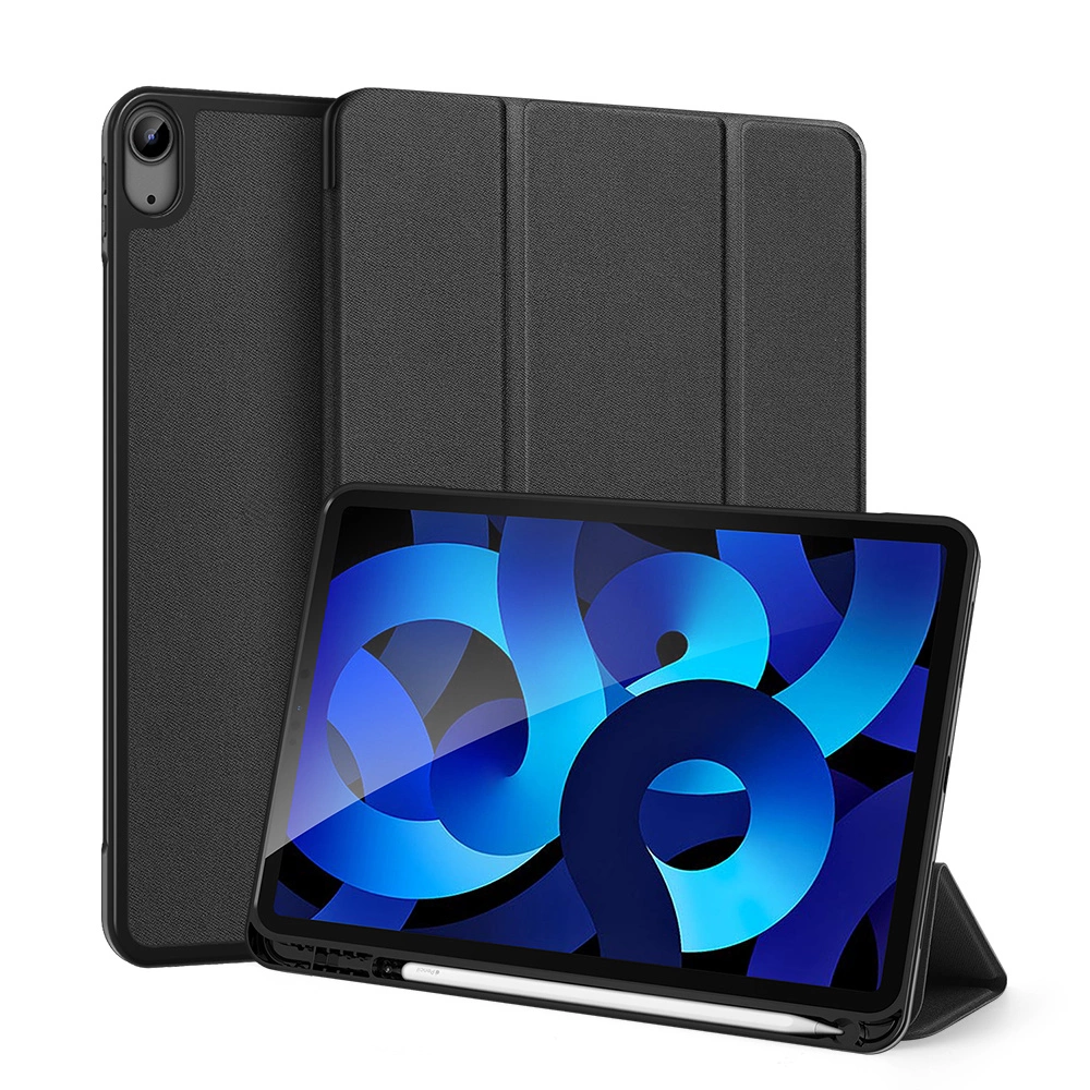 Dėklas Dux Ducis Domo Apple iPad Air 4/5/6/7/M4 2020/2022/2024/2025/2026 10.9/11 juodas