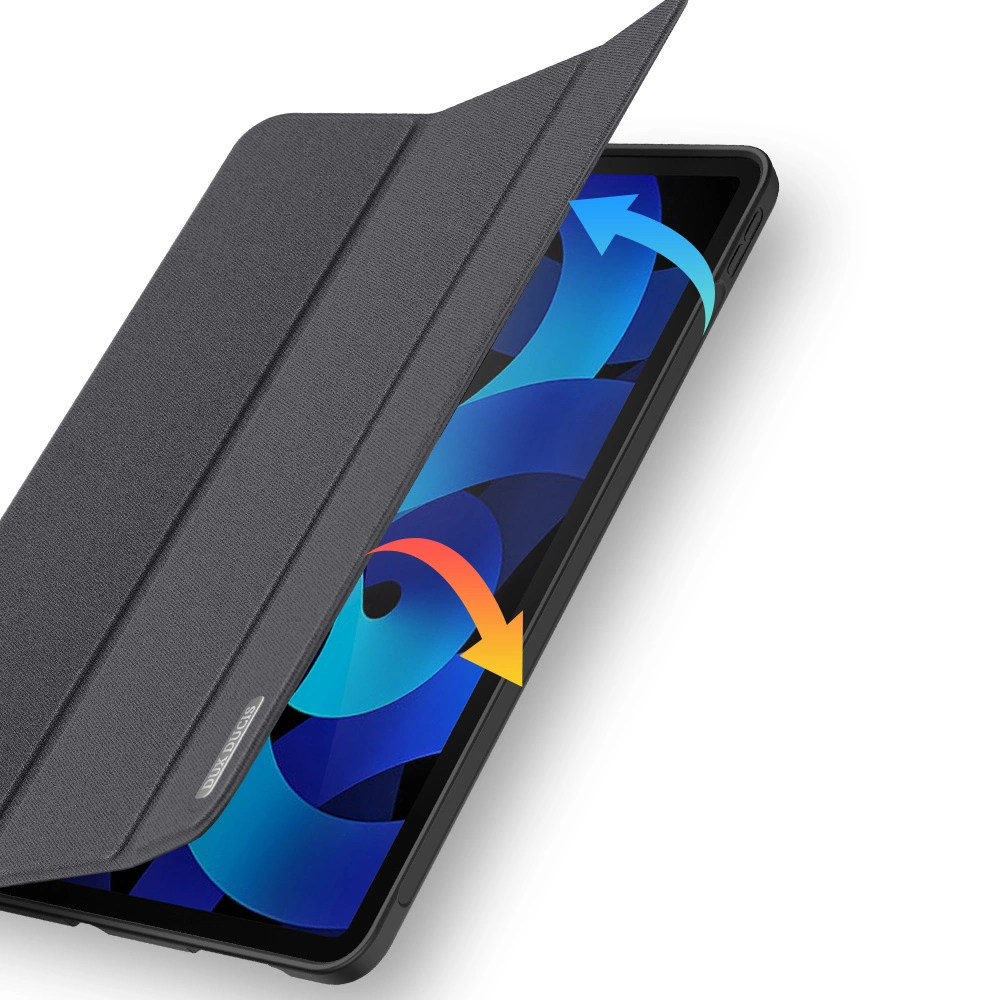 Dėklas Dux Ducis Domo Apple iPad Air 4/5/6/7/M4 2020/2022/2024/2025/2026 10.9/11 juodas