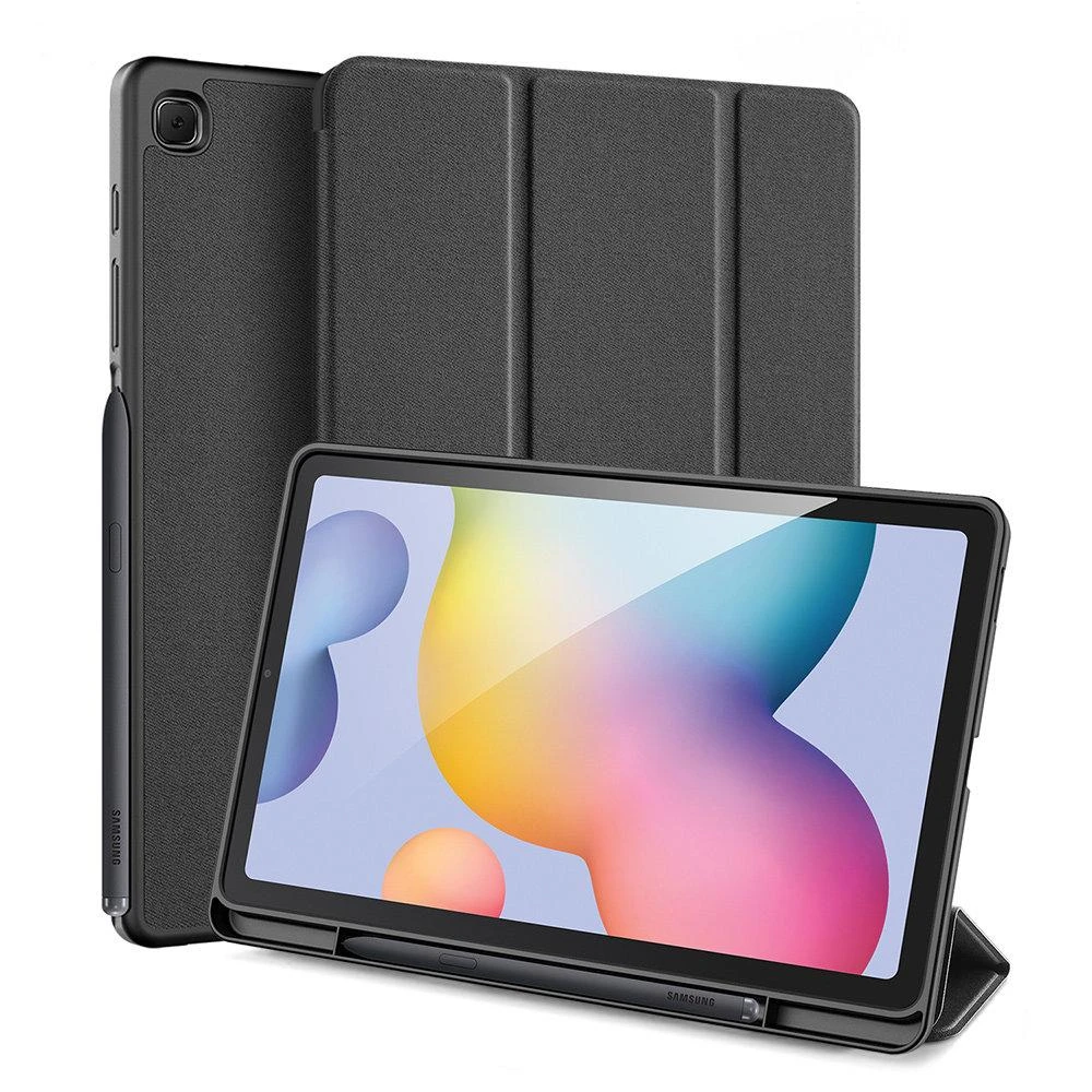 Dėklas Dux Ducis Domo Samsung P610/P615/P613/P619/P620/P625 Tab S6 Lite 10.4 juodas
