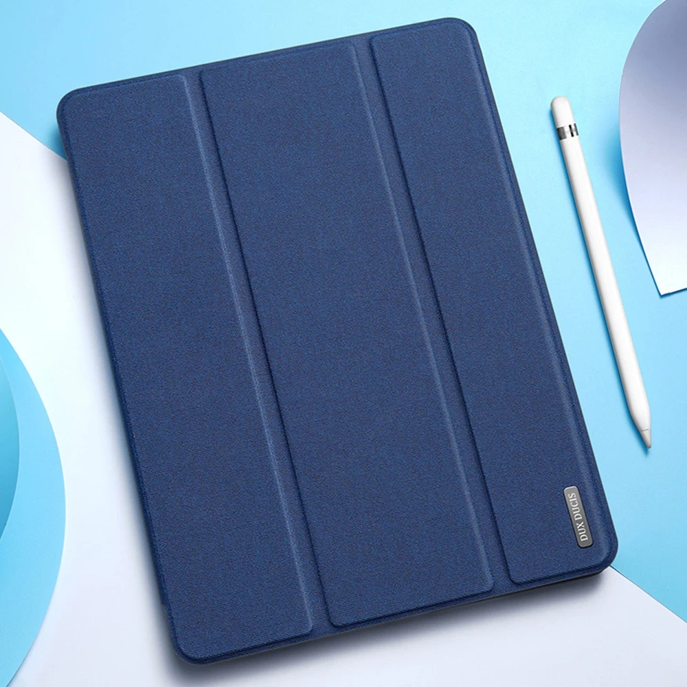 Dėklas Dux Ducis Domo Apple iPad 10.9 2022 tamsiai mėlynas