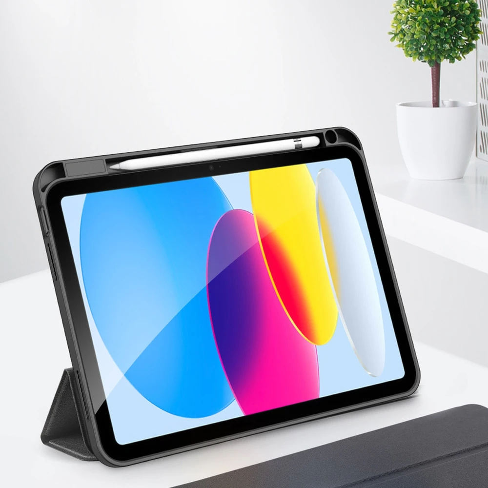 Dėklas Dux Ducis Domo Apple iPad 10.9 2022 tamsiai mėlynas