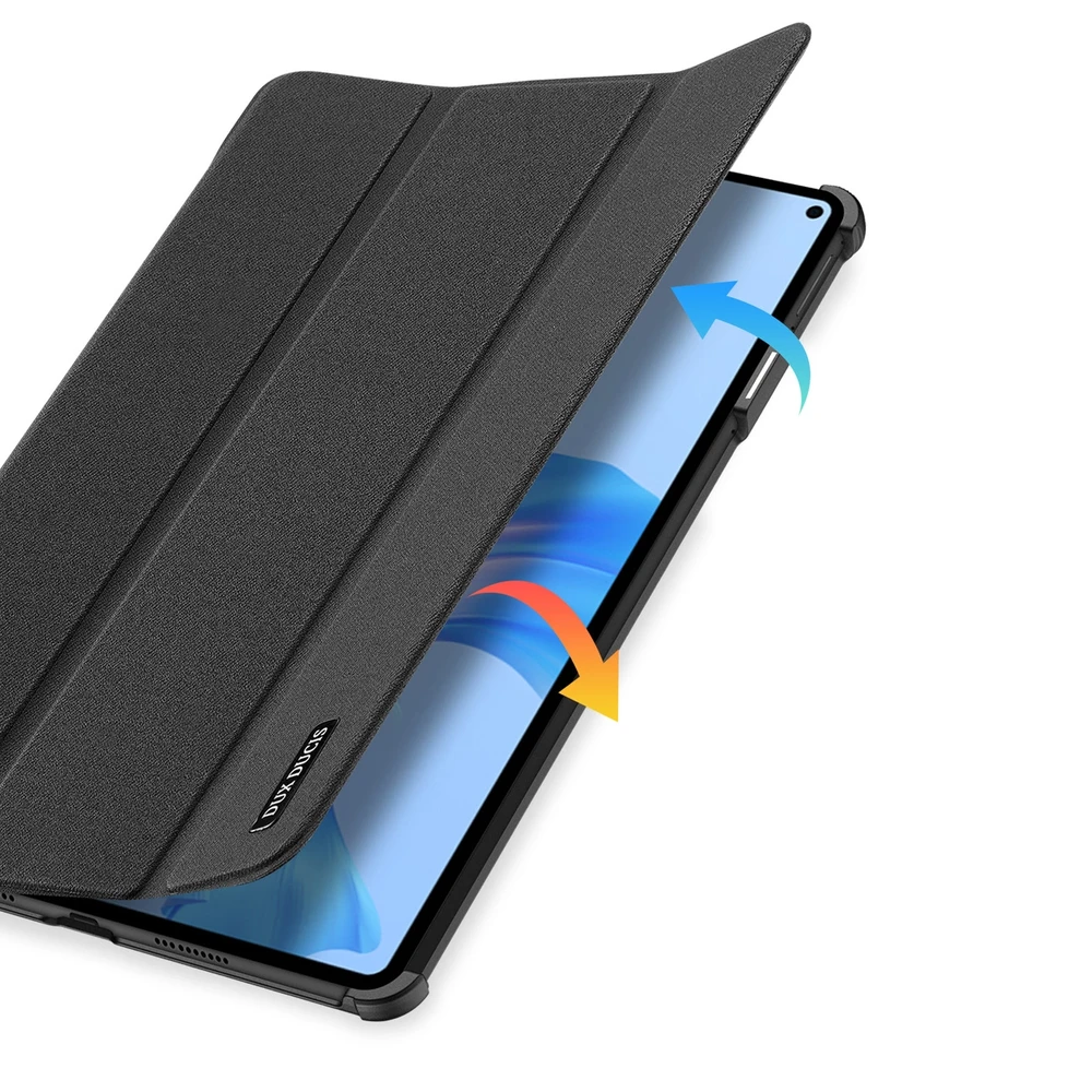Dux Ducis Domo Huawei MatePad Pro 11'' (2022) smart cover stand dėklas planšetiniam kompiuteriui juodos spalvos