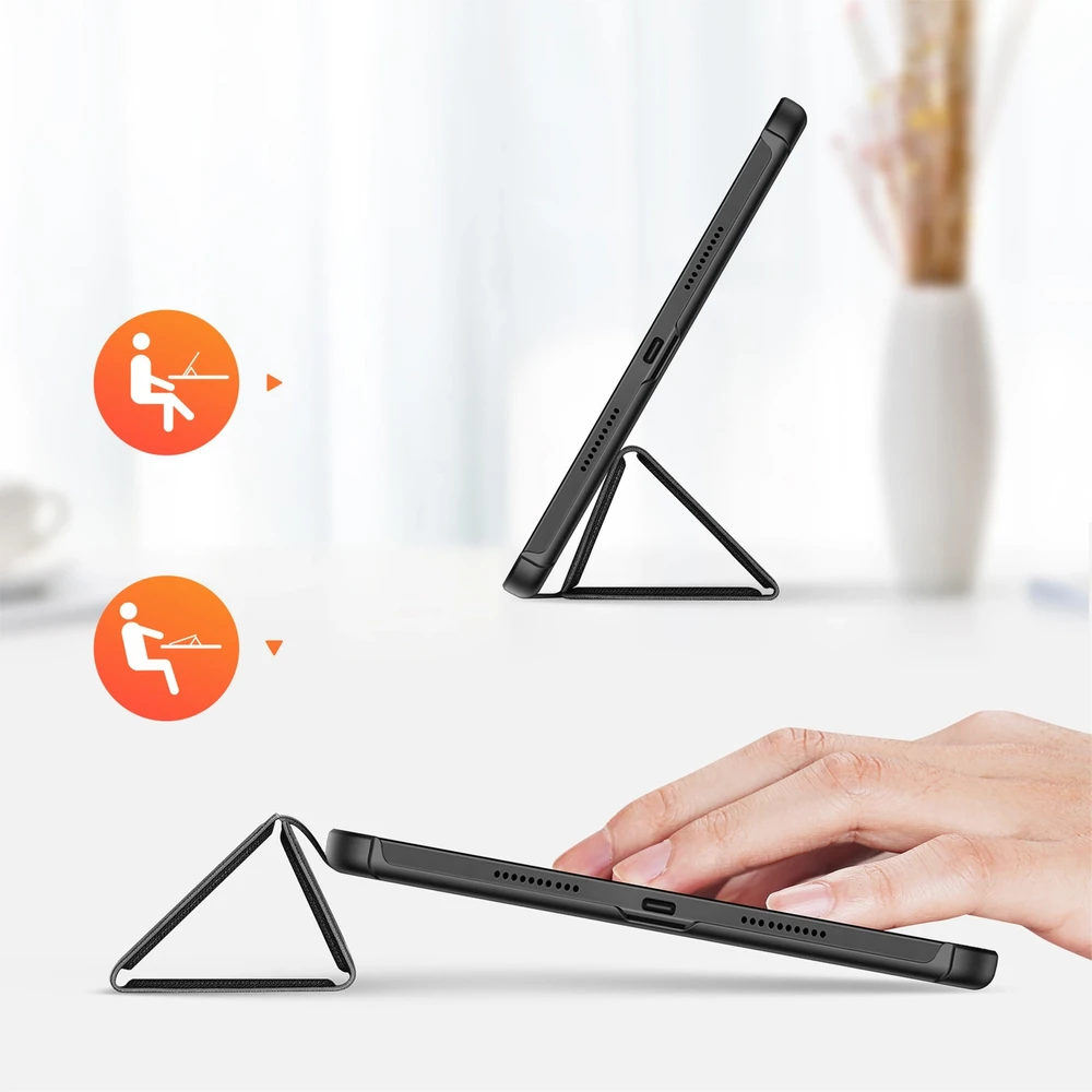 Dux Ducis Domo Huawei MatePad Pro 11'' (2022) smart cover stand dėklas planšetiniam kompiuteriui juodos spalvos