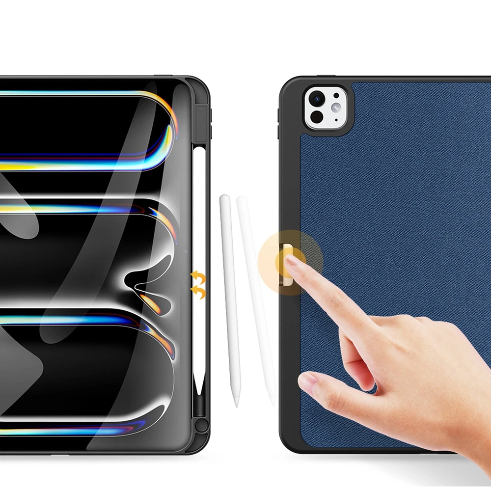 Dux Ducis Domo with flap and smart sleep for Xiaomi Pad 6 / 6 Pro – dėklas planšetiniam kompiuteriui mėlynos spalvos