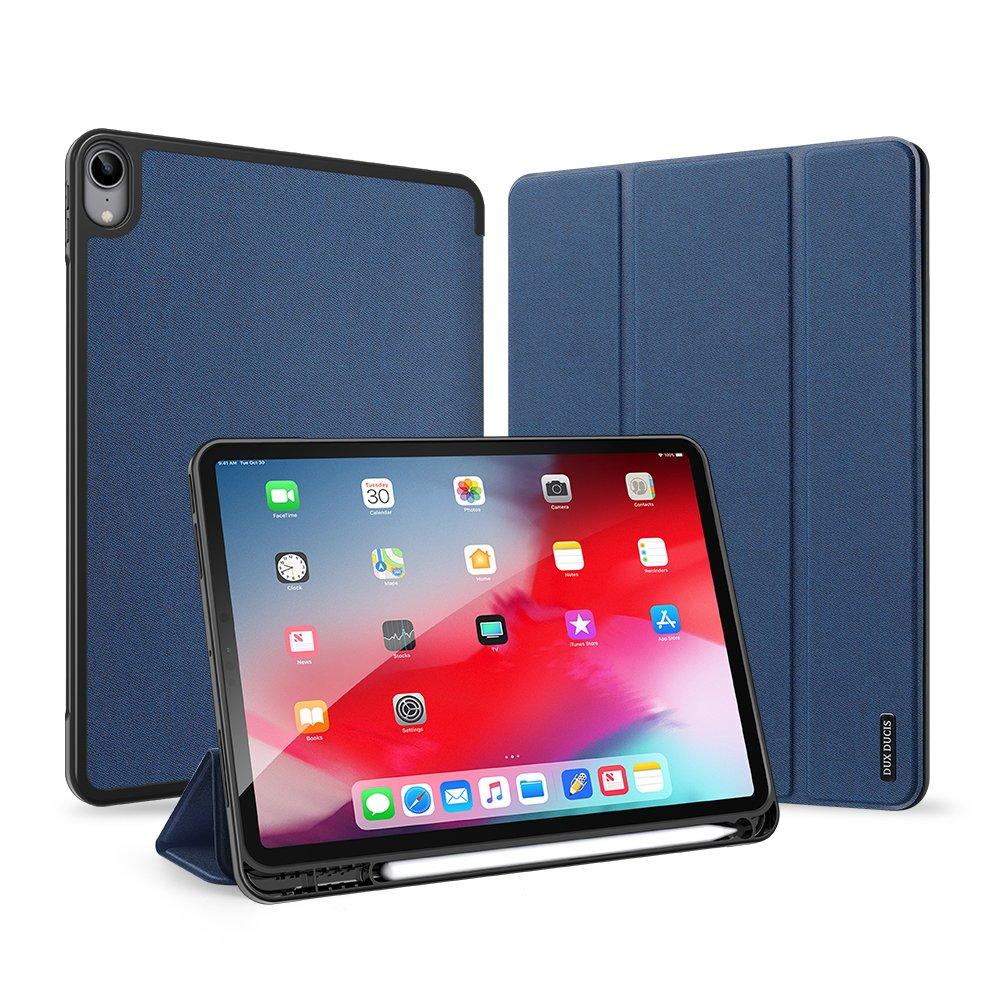 Dėklas Dux Ducis Domo Apple iPad Air 4/5/6/7/M4 2020/2022/2024/2025/2026 10.9/11 tamsiai mėlynas