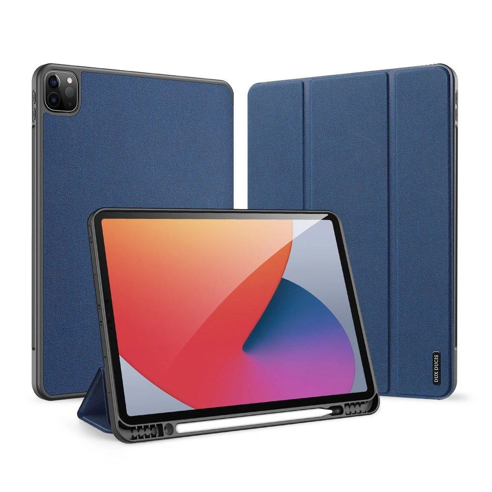 Dėklas Dux Ducis Domo Apple iPad Pro 12.9 2020/2021/2022 tamsiai mėlynas