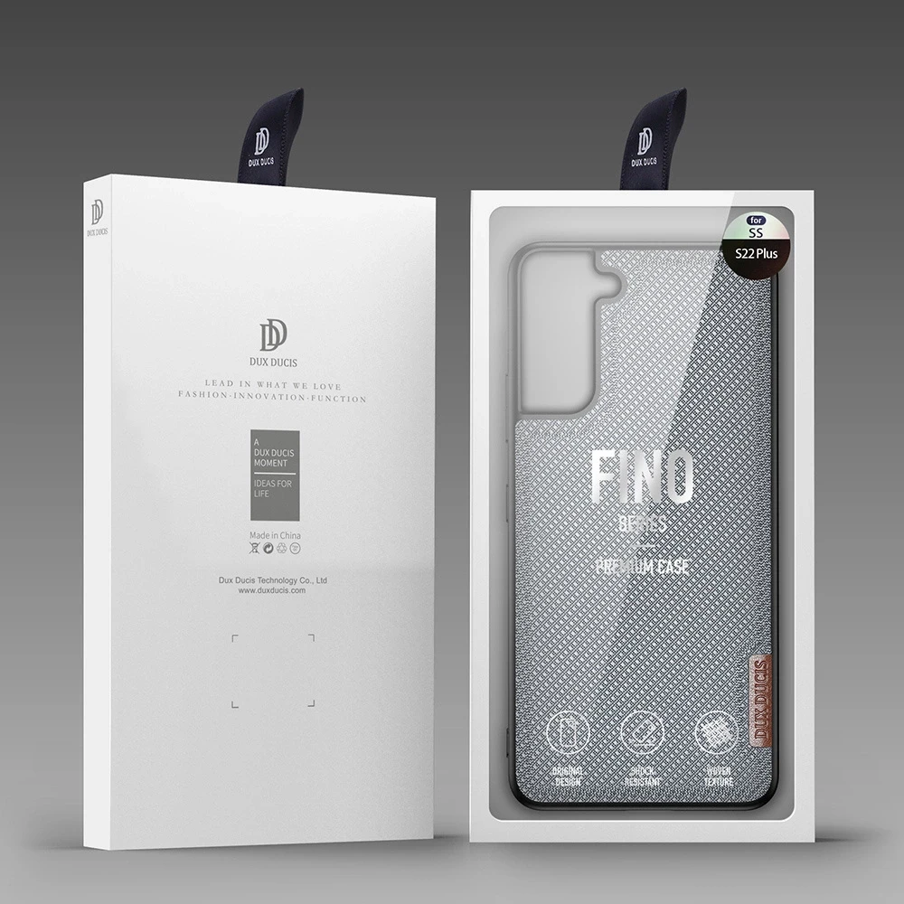 Dux Ducis Fino is made of nylon material Samsung Galaxy S22 + (S22 Plus) dėklas telefonui mėlynos spalvos