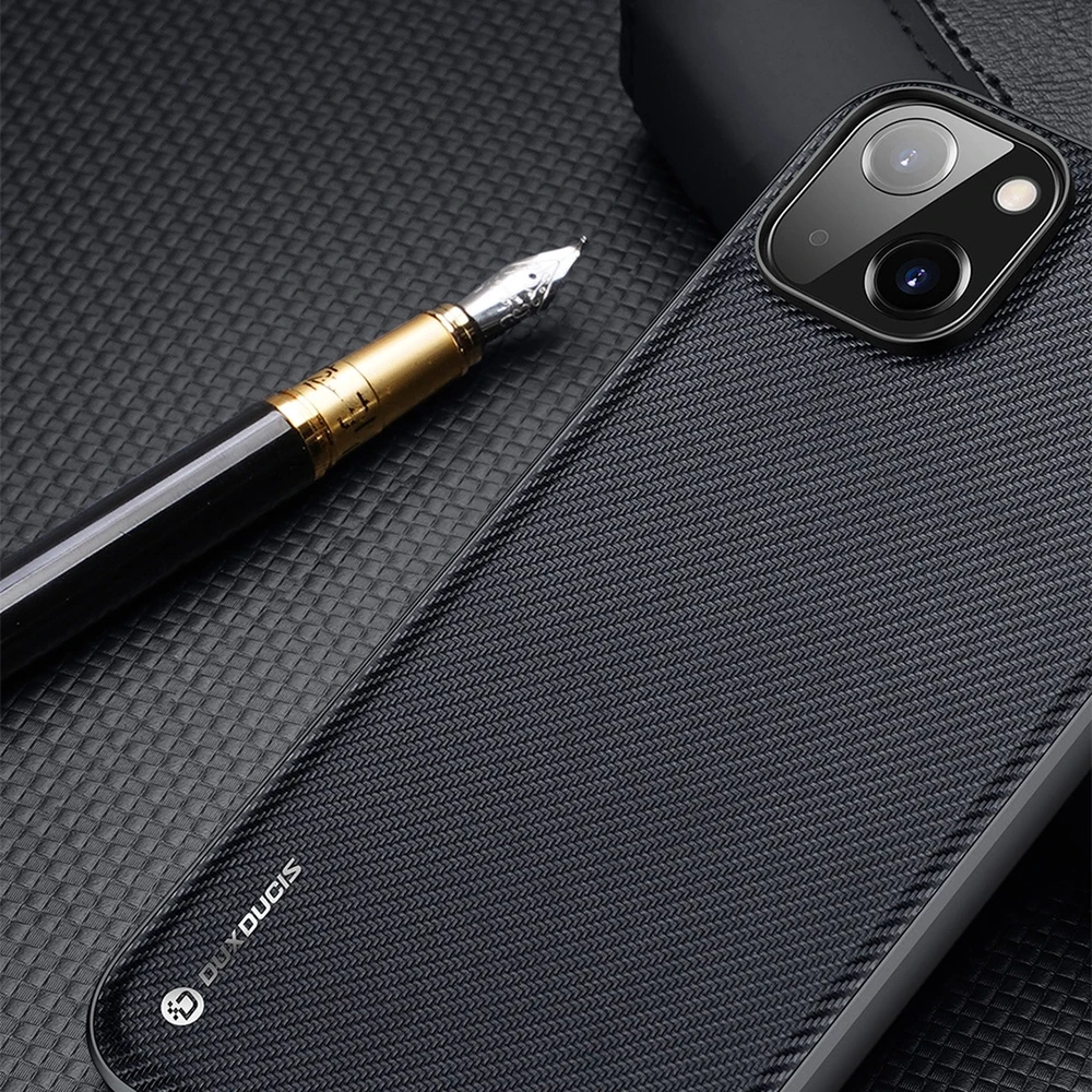 Dux Ducis Fino dėklas skirtas iPhone 14 Plus, mėlynas