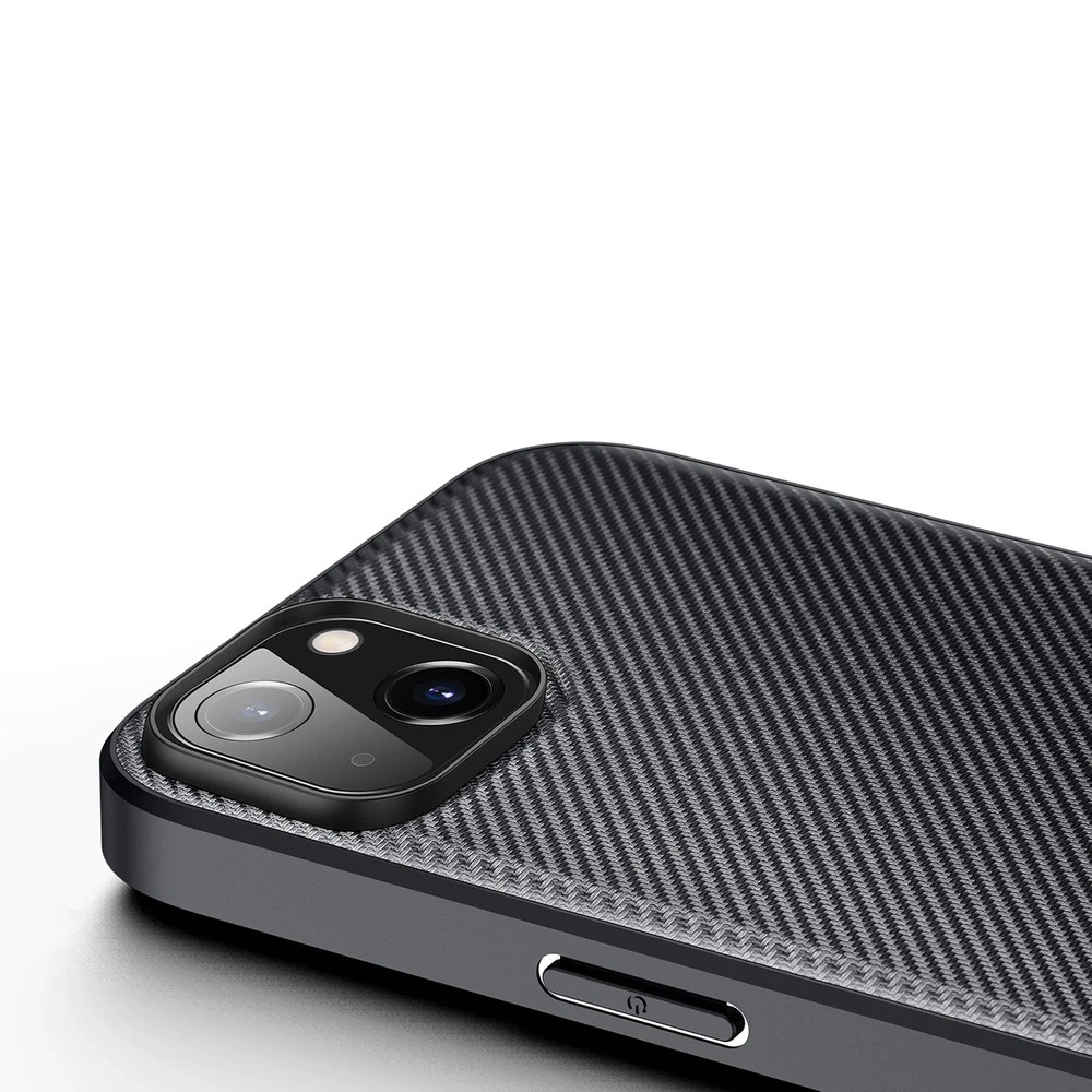 Dux Ducis Fino dėklas skirtas iPhone 14 Plus, juodas