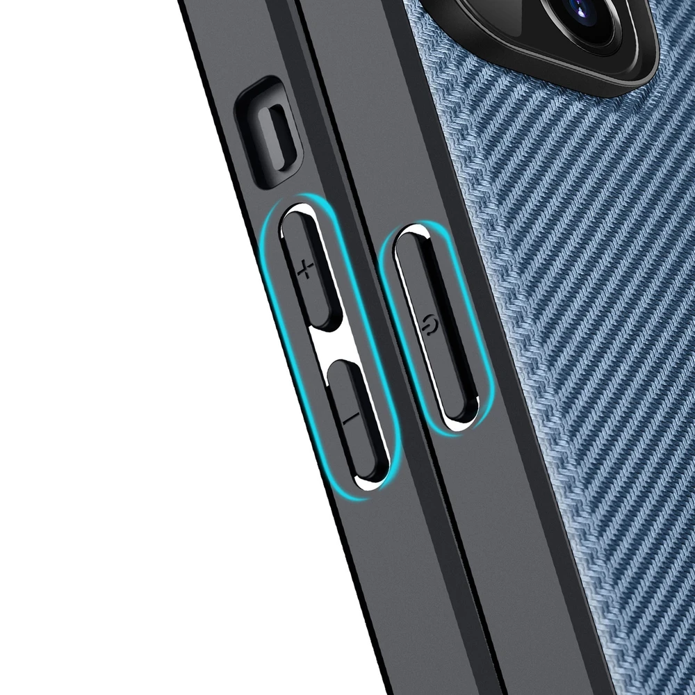 Dux Ducis Fino dėklas skirtas iPhone 14 Plus, mėlynas