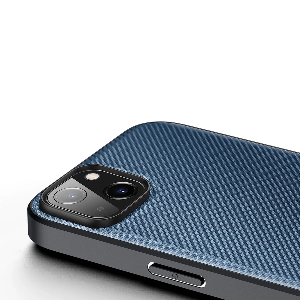 Dux Ducis Fino dėklas skirtas iPhone 14 Plus, mėlynas