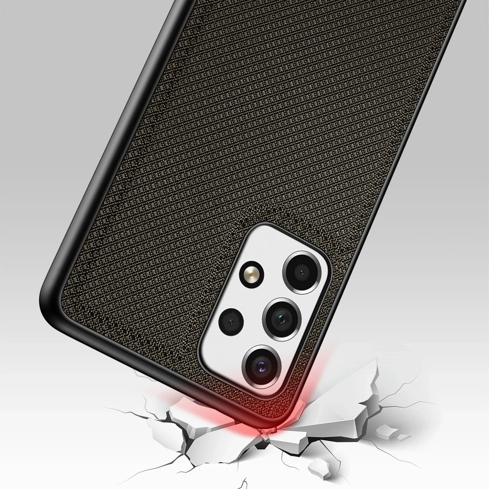 Dux Ducis Fino dėklas skirtas Samsung Galaxy A73, žalias
