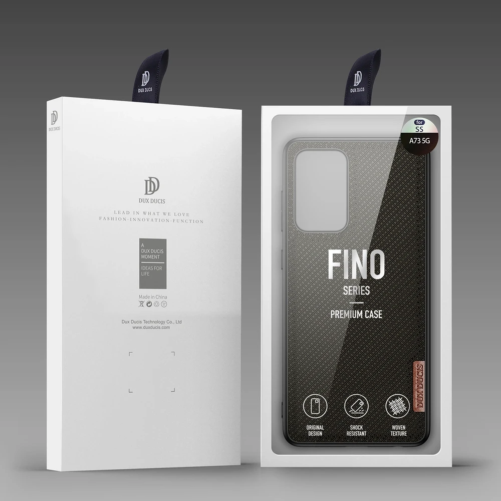 Dux Ducis Fino dėklas skirtas Samsung Galaxy A73, žalias