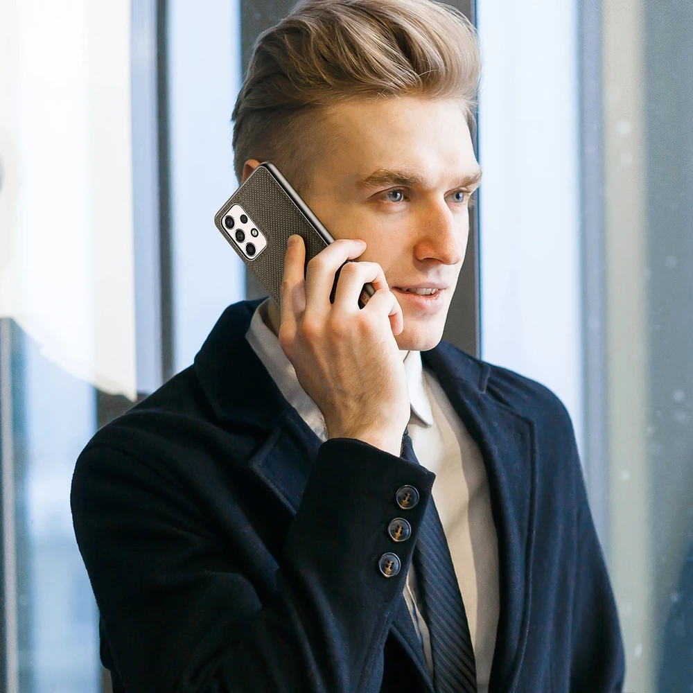 Dux Ducis Fino dėklas skirtas Samsung Galaxy A73, žalias
