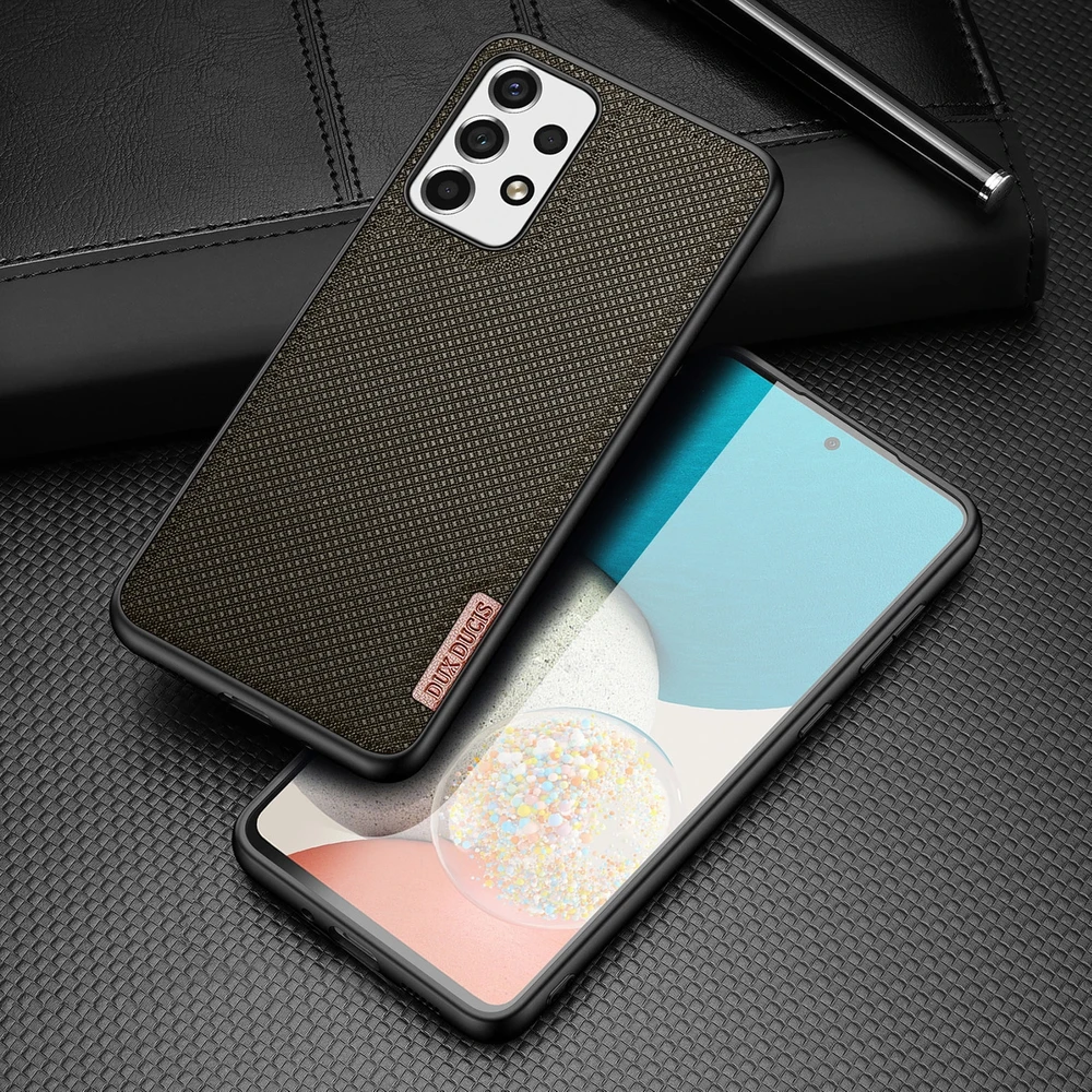 Dux Ducis Fino dėklas skirtas Samsung Galaxy A73, žalias