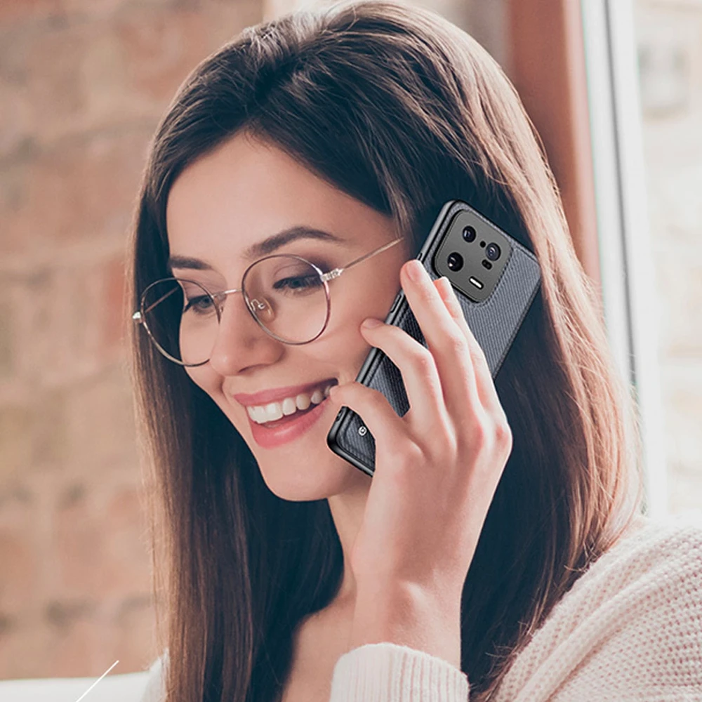 Dux Ducis Fino Xiaomi 13 Pro with silikoninis frame dėklas telefonui pilkos spalvos