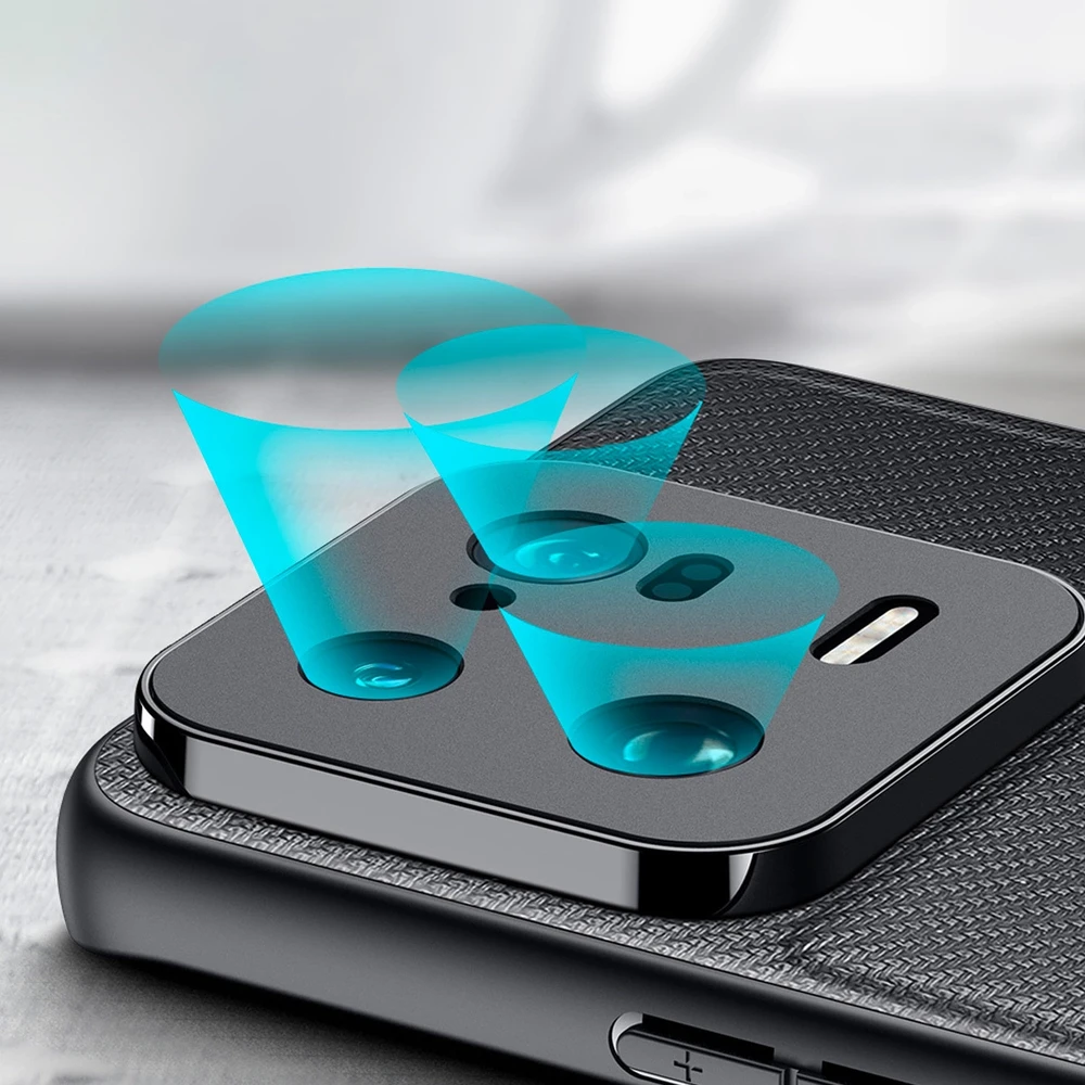 Dux Ducis Fino Xiaomi 13 Pro with silikoninis frame dėklas telefonui pilkos spalvos