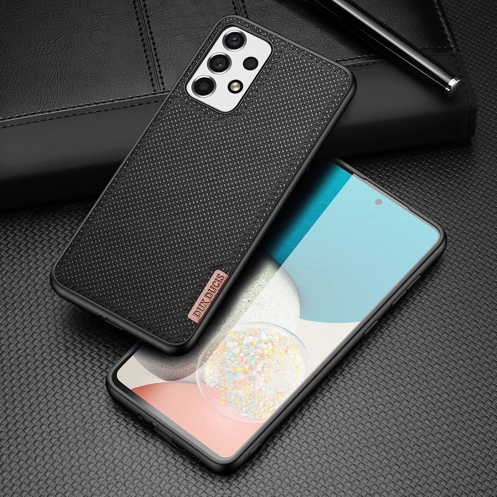 Dux Ducis Fino dėklas skirtas Samsung Galaxy A73, juodas