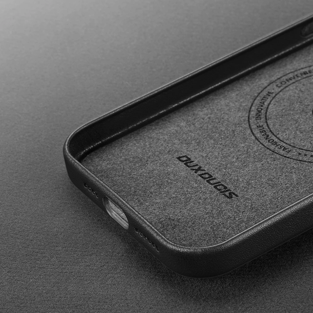 Dux Ducis Grit dėklas skirtas Apple iPhone 14 Plus, juodas