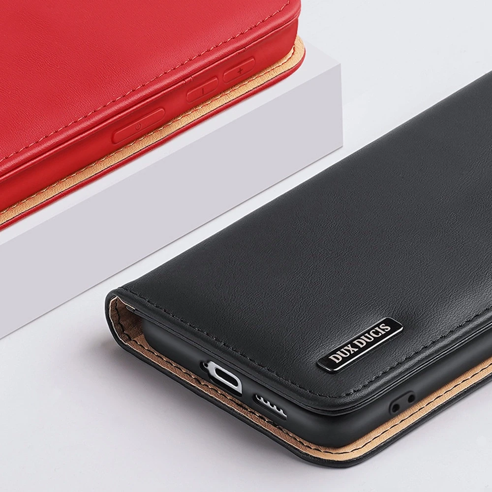 Dux Ducis Hivo atverčiamas dėklas skirtas Samsung Galaxy S22 + (S22 Plus), mėlynas