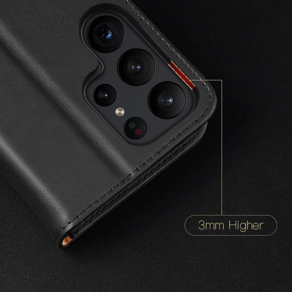 Dux Ducis Hivo dėklas skirtas Samsung Galaxy S23+, juodas