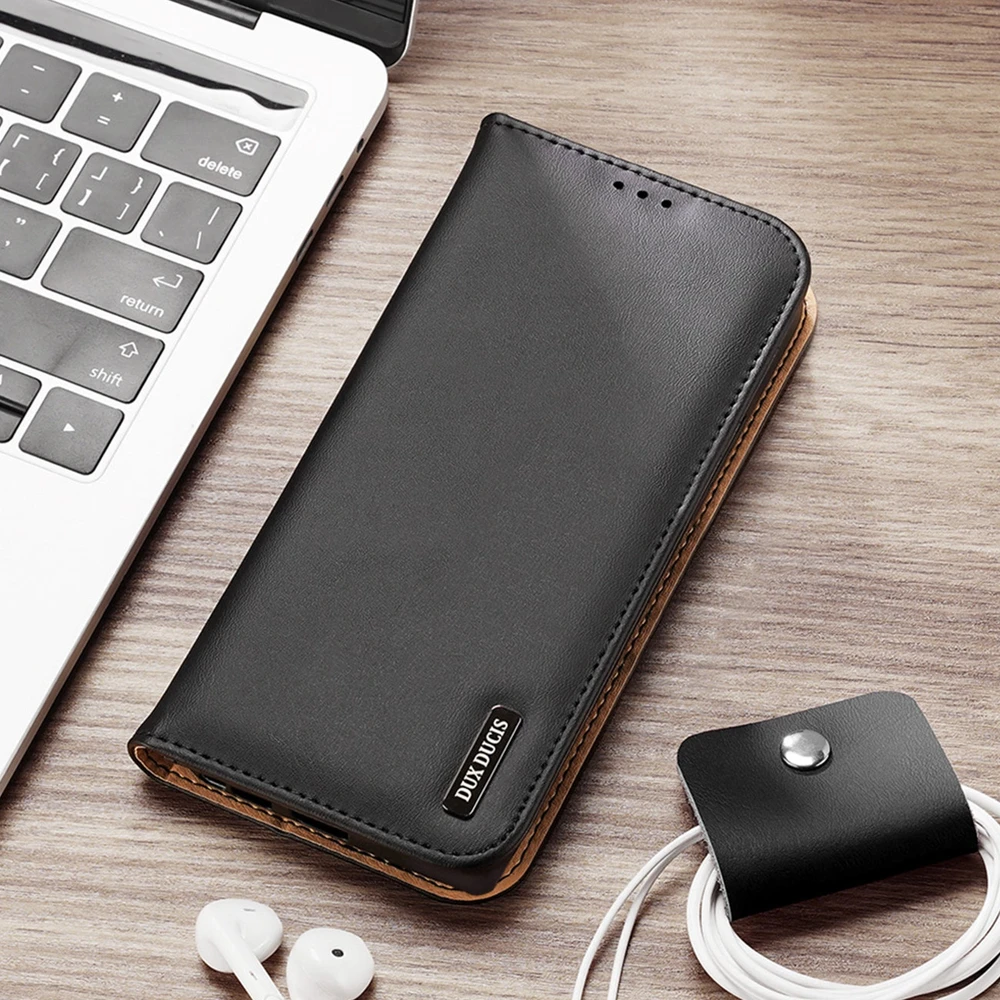 Dux Ducis Hivo dėklas skirtas Samsung Galaxy S23+, rudas