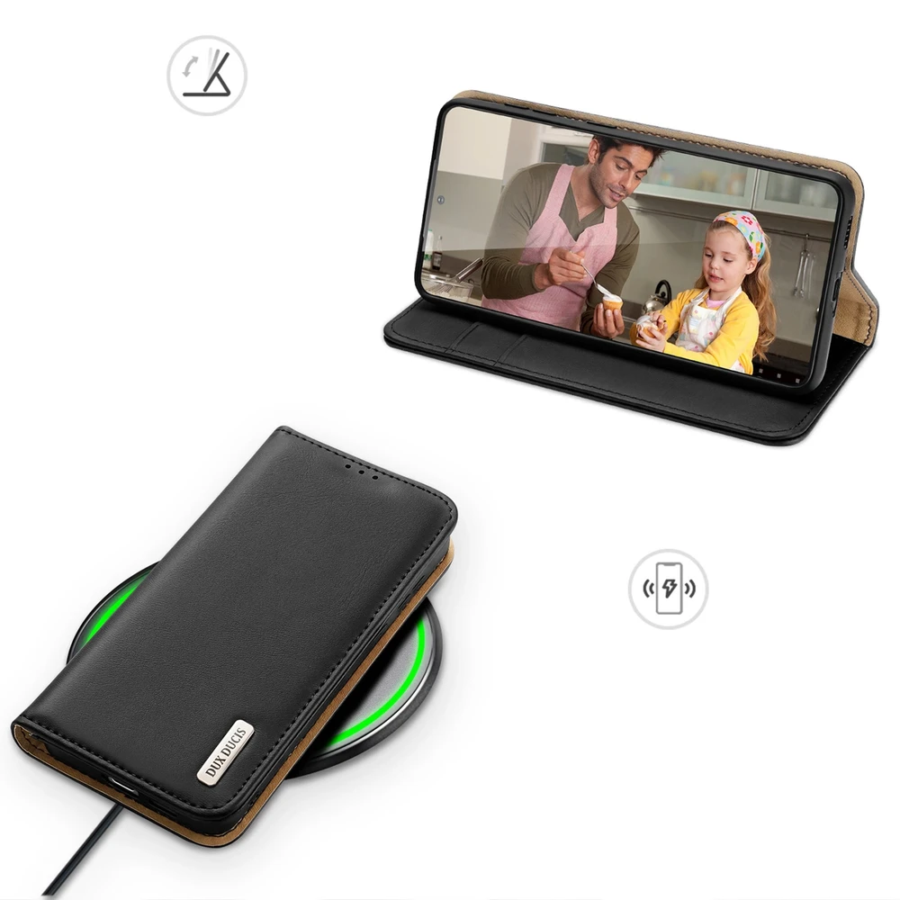 Dux Ducis Hivo dėklas skirtas Samsung Galaxy S23+, juodas