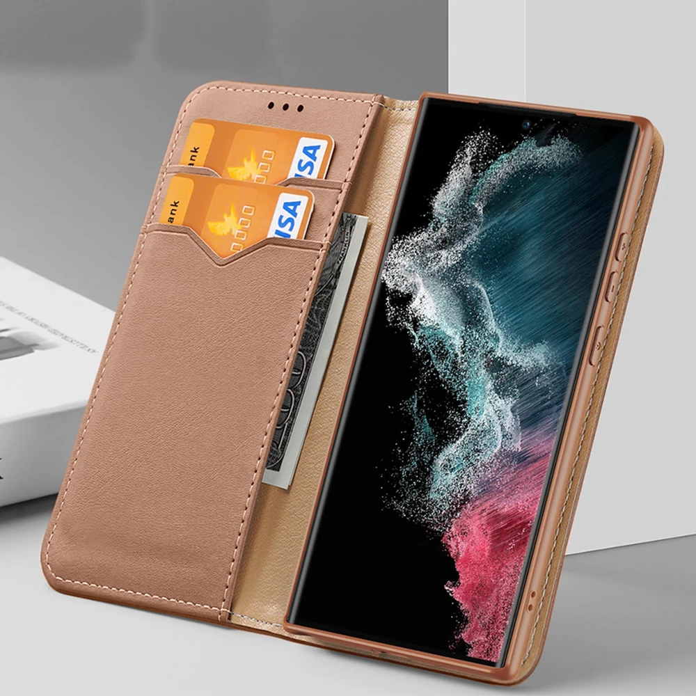 Dux Ducis Hivo dėklas skirtas Samsung Galaxy S23+, raudonas