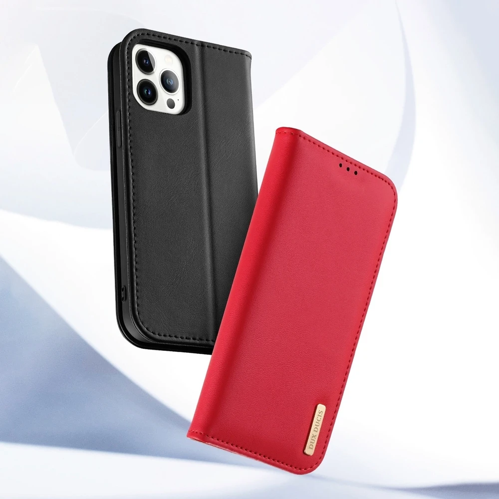 Dux Ducis Hivo dėklas skirtas iPhone 14 Pro, rudas