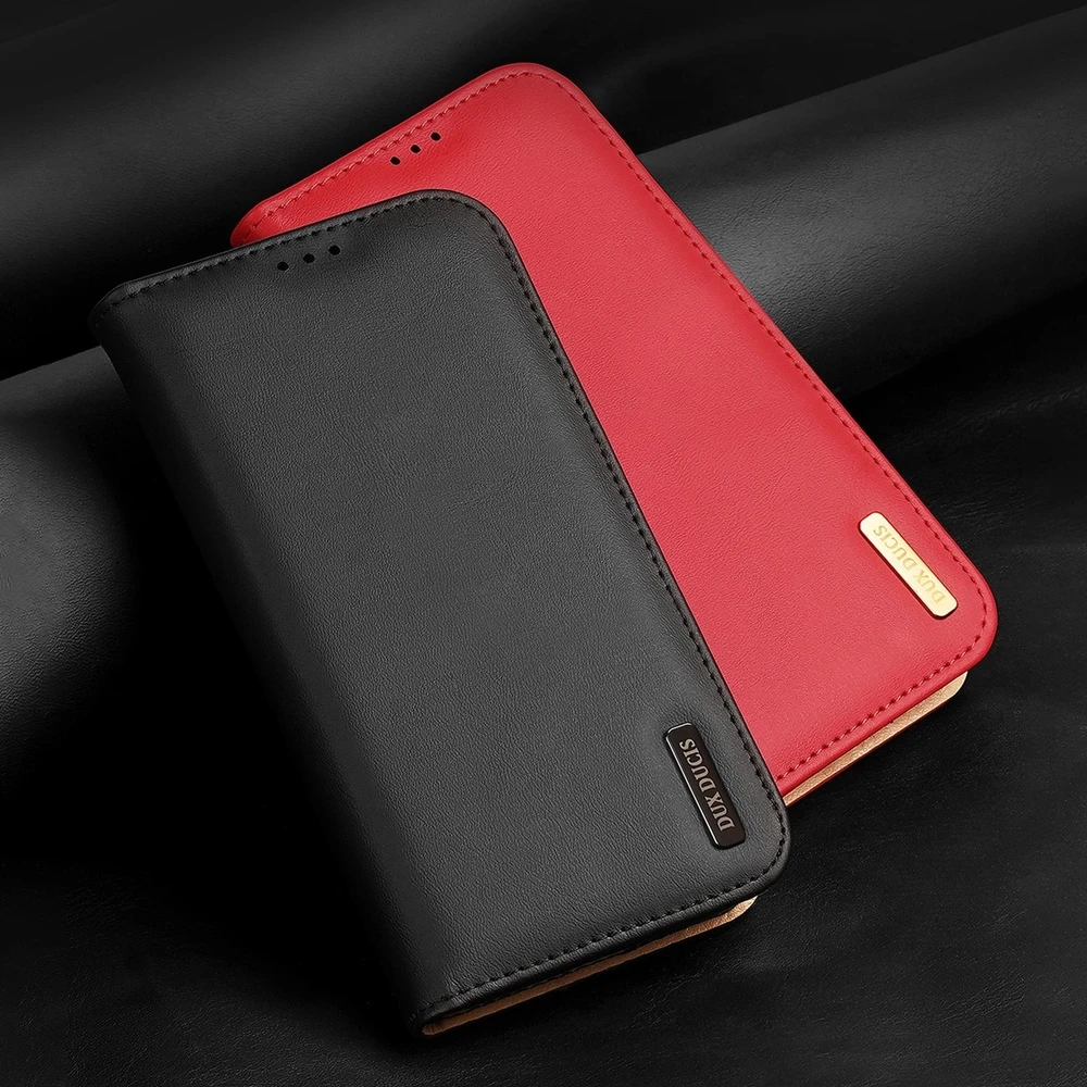 Dux Ducis Hivo dėklas skirtas iPhone 14 Pro Max, rudas