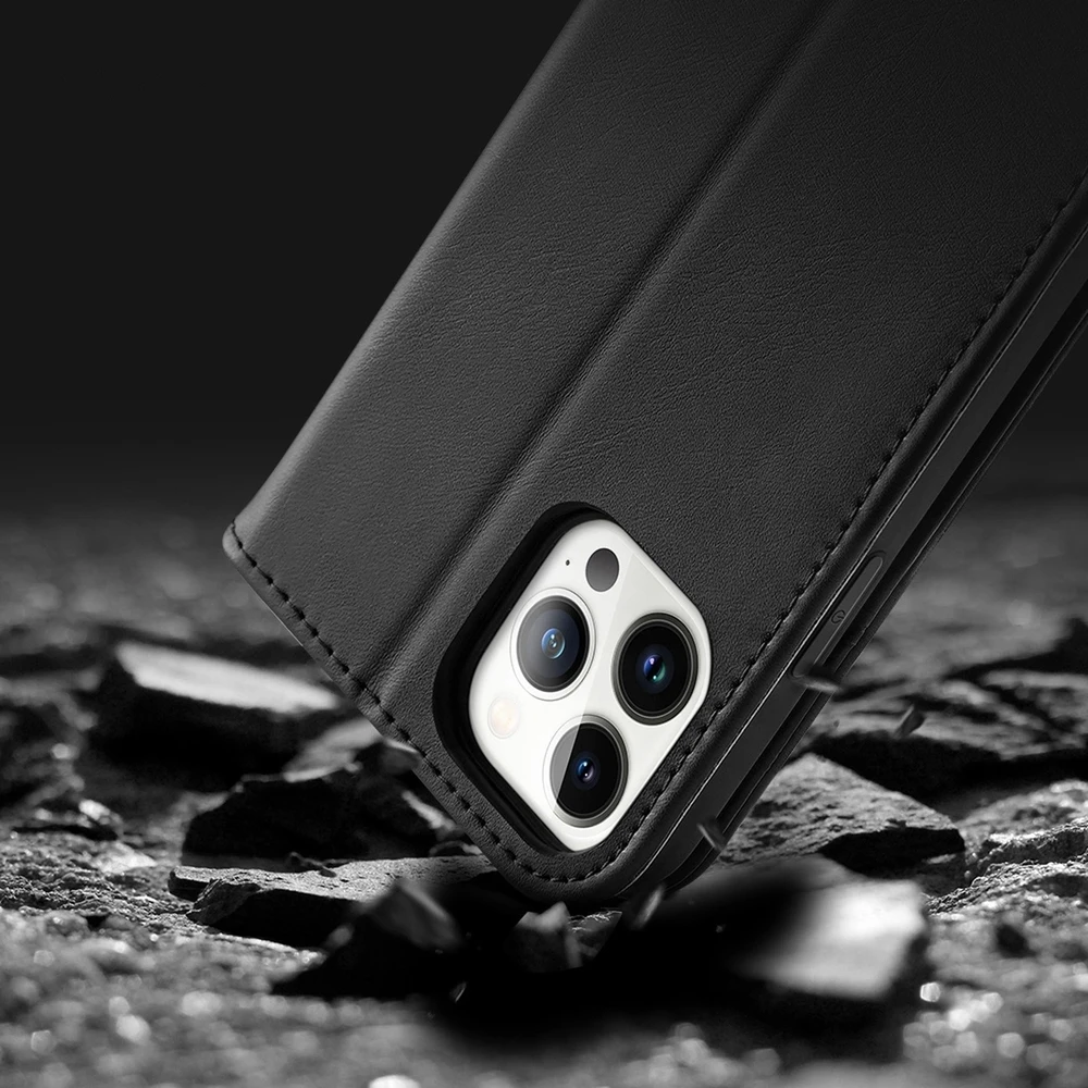 Dux Ducis Hivo dėklas skirtas iPhone 14 Pro, rudas