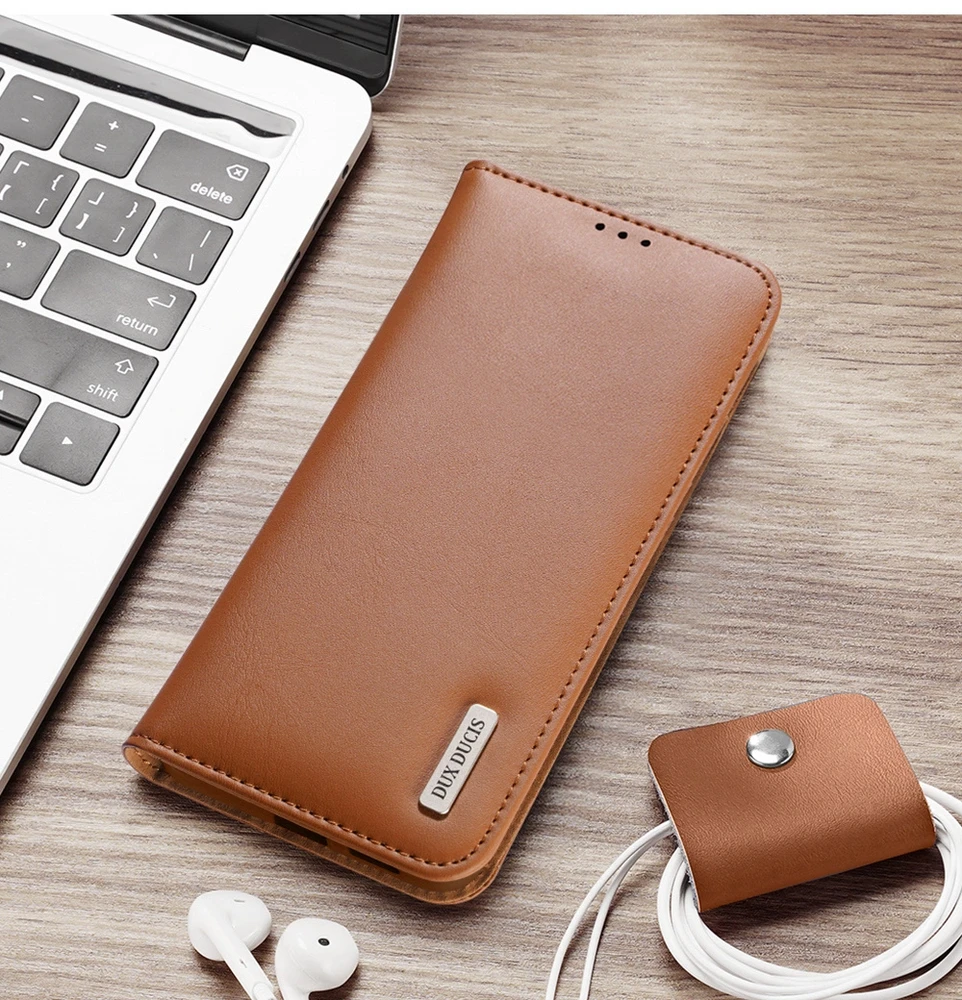 Dėklas Dux Ducis Hivo skirtas Samsung S937 S25 Edge rudas