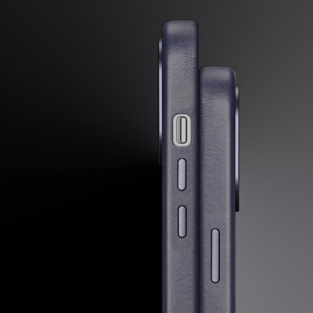 Dux Ducis Naples dėklas skirtas iPhone 14 Plus su MagSafe, mėlynas