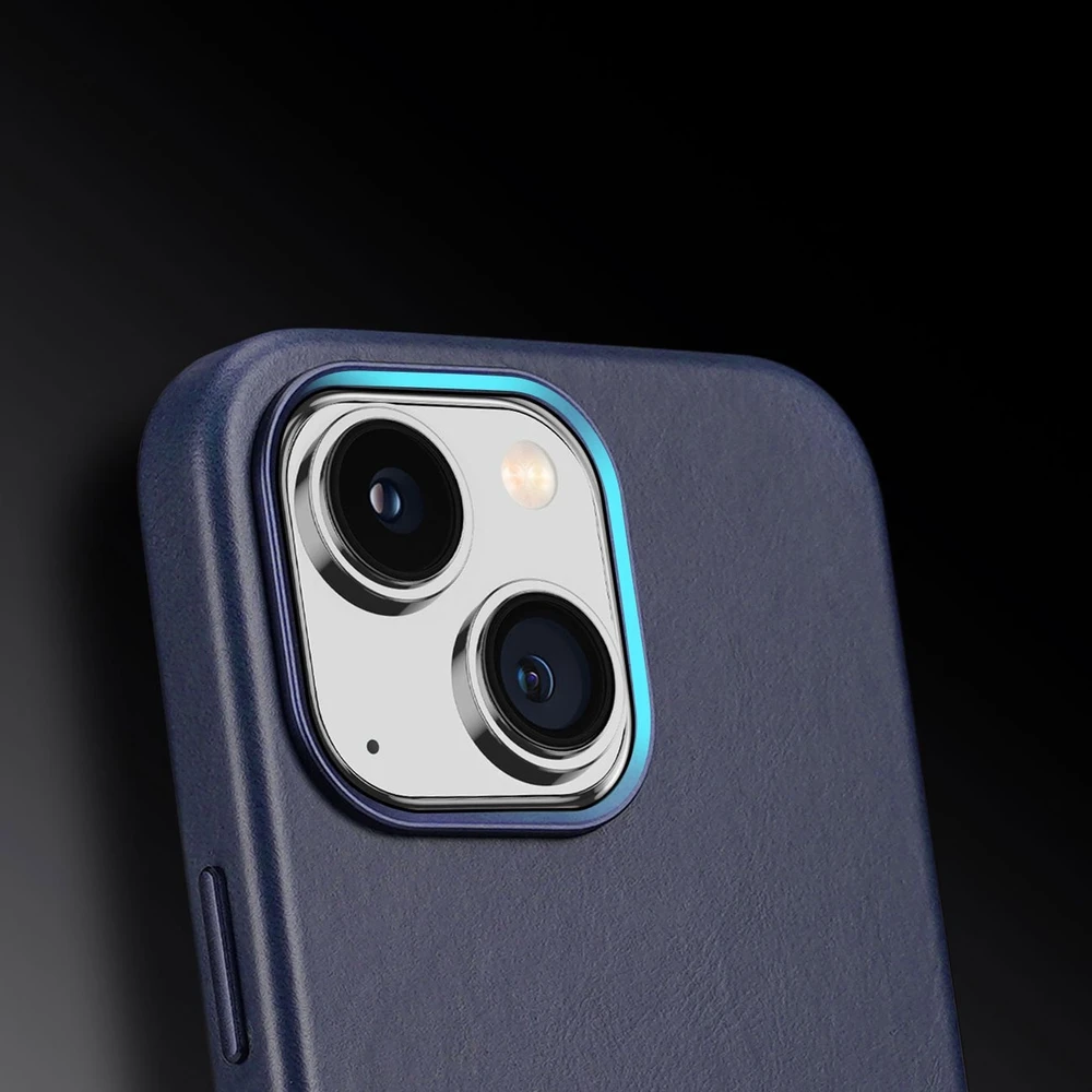 Dux Ducis Naples dėklas skirtas iPhone 14 Plus su MagSafe, mėlynas