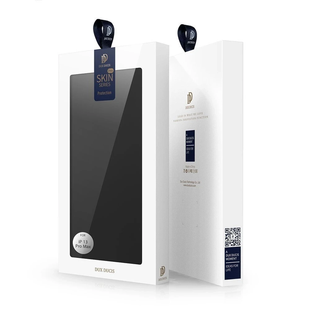 Dux Ducis Skin Pro dėklas skirtas Apple iPhone 13 Pro Max, juodas
