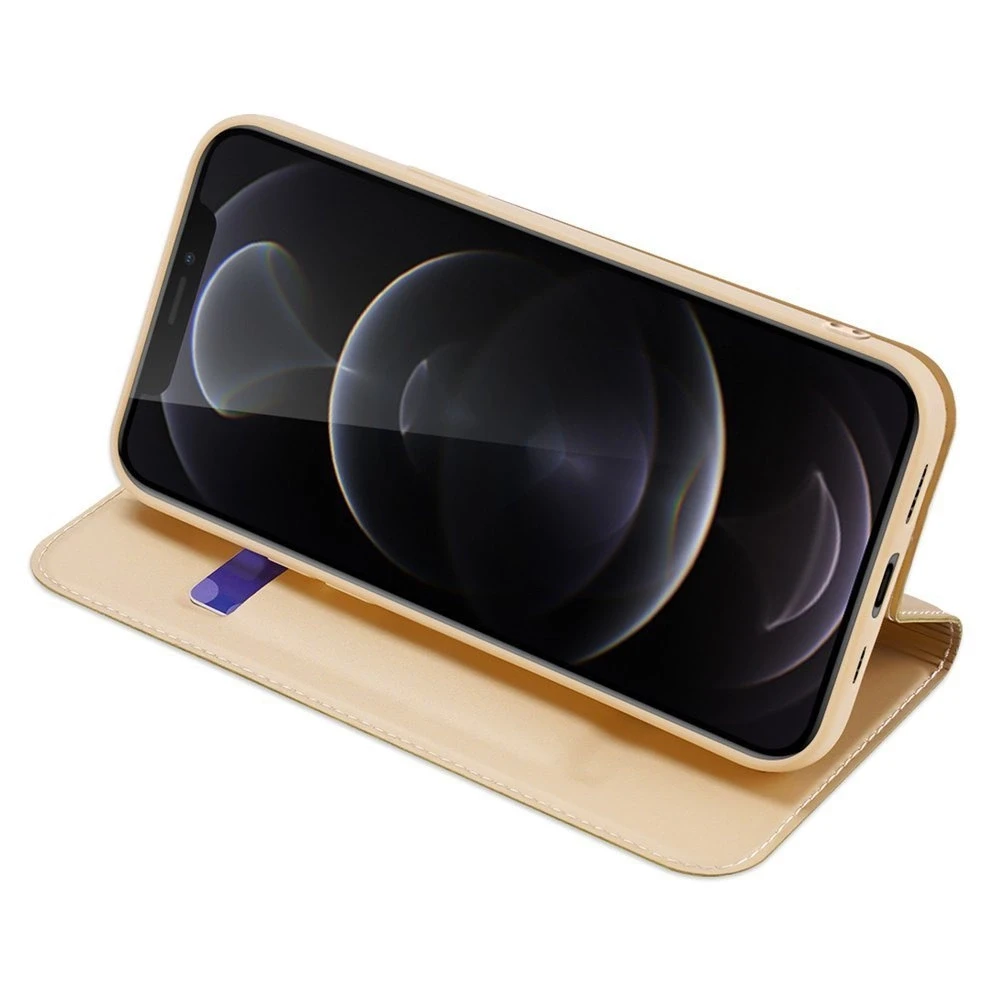 Dux Ducis Skin Pro dėklas skirtas Apple iPhone 13 Pro, auksinis