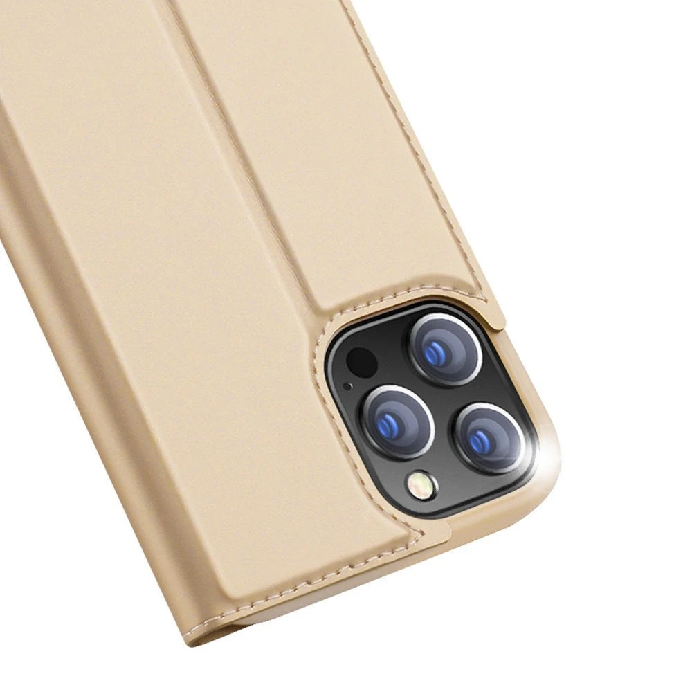 Dux Ducis Skin Pro dėklas skirtas Apple iPhone 13 Pro, auksinis
