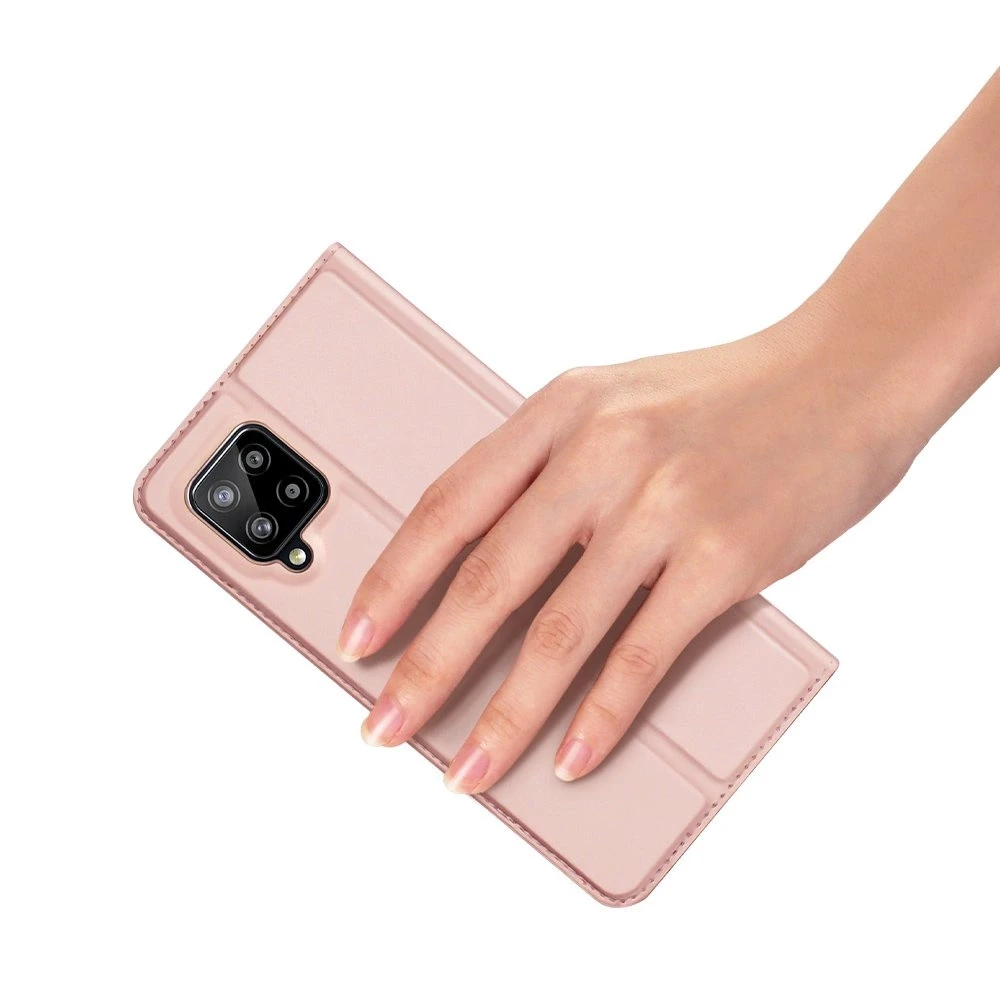 Dėklas Dux Ducis Skin Pro Samsung A426 A42 5G rožinis-auksinis