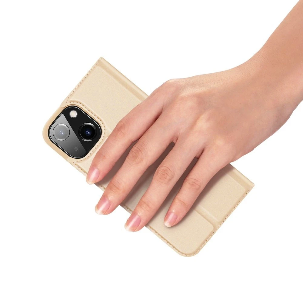 Dux Ducis Skin Pro dėklas skirtas Apple iPhone 13 mini, auksinis