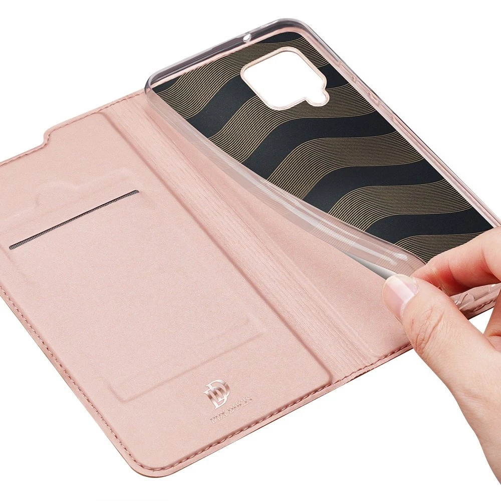 Dėklas Dux Ducis Skin Pro Samsung A426 A42 5G rožinis-auksinis