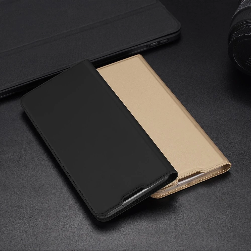 Dux Ducis Skin Pro dėklas skirtas Samsung A037 A03s, auksinis