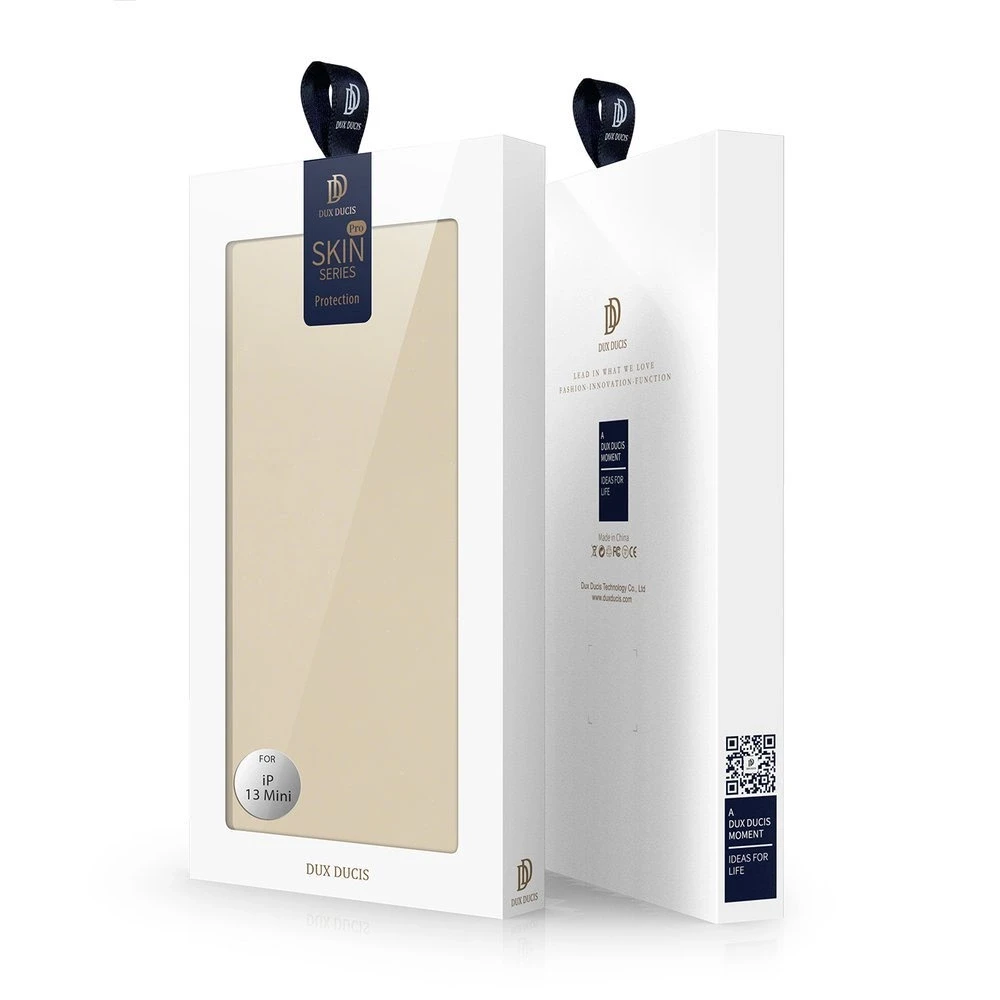 Dux Ducis Skin Pro dėklas skirtas Apple iPhone 13 mini, auksinis