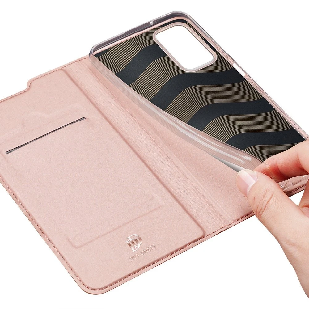 Dux Ducis Skin Pro dėklas skirtas Samsung A035 A03s, rožinis