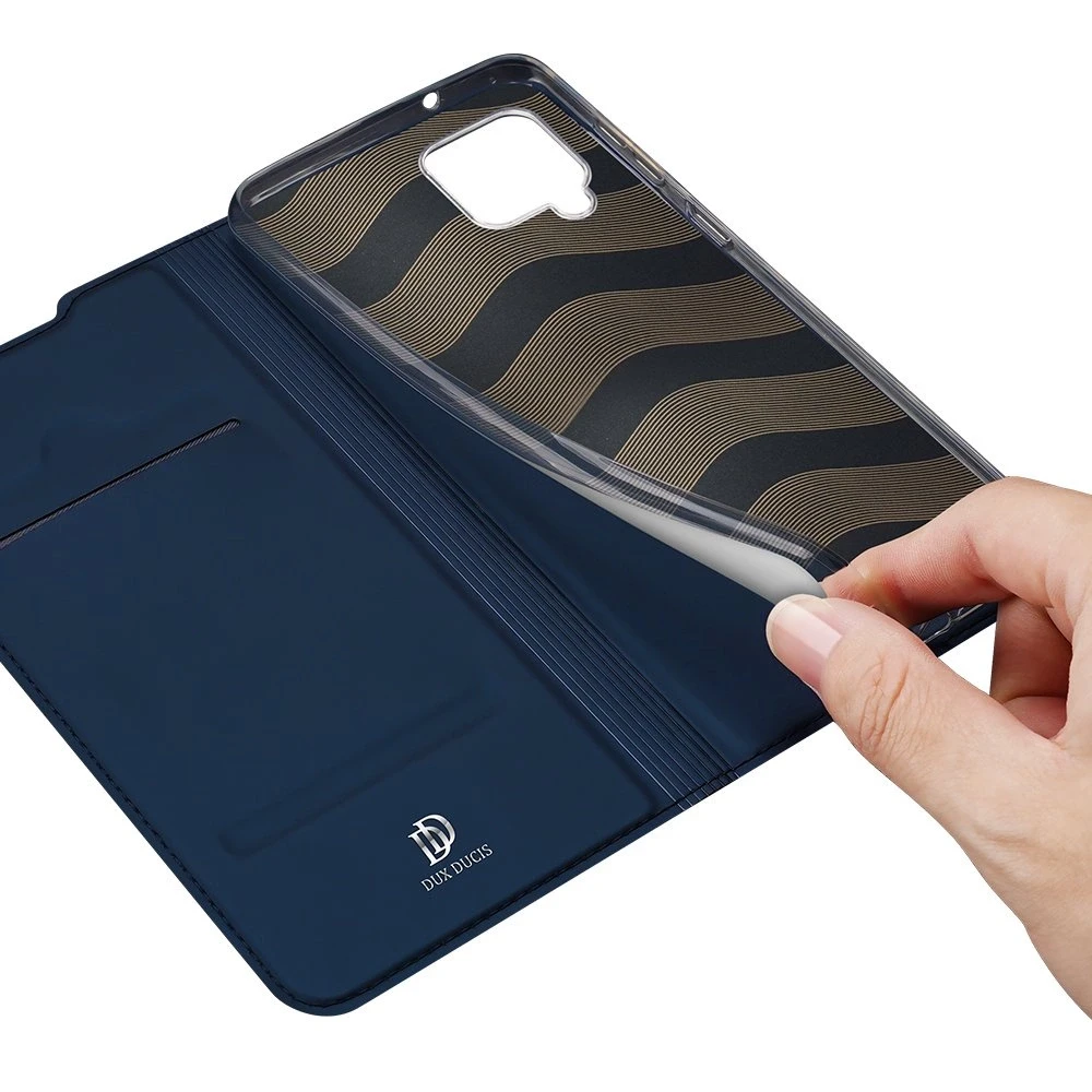 Dux Ducis Skin Pro dėklas skirtas Samsung A426 A42 5G, tamsiai mėlynas