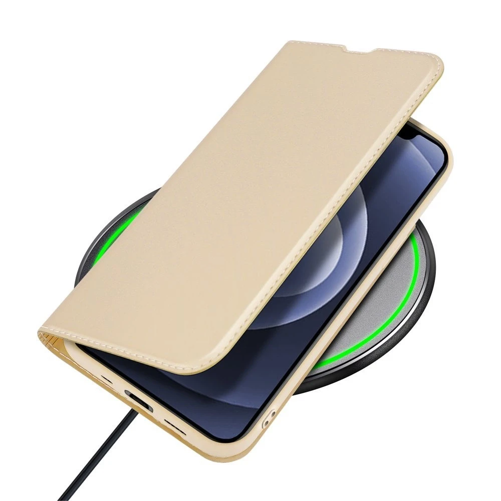 Dux Ducis Skin Pro dėklas skirtas Apple iPhone 13 mini, auksinis